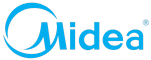 Логотип фирмы Midea в Урус-Мартане
